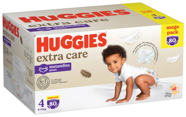 Huggies Extra Care Me Mut4 80P