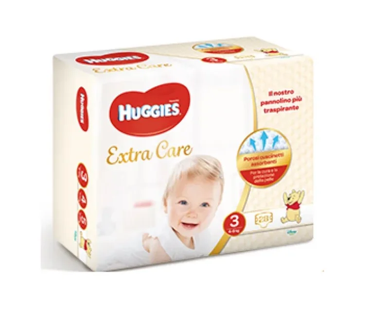 Huggies Extra Care Grande 40 Pezzi Taglia 3