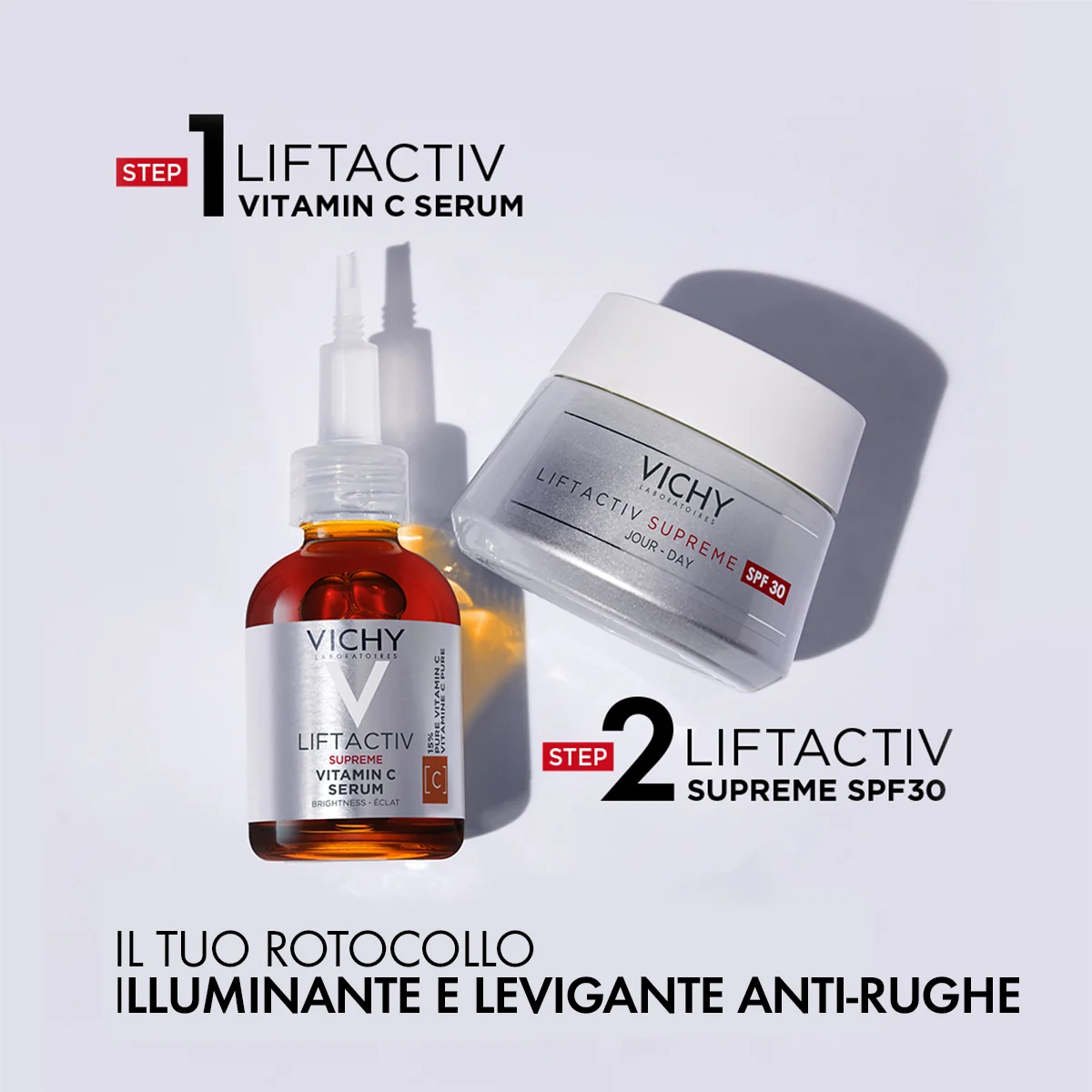 Vichy Liftactiv Siero Vitamina C 20 Ml Illumina e idrata intensamente