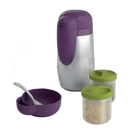 Chicco Portavivande Termico Acciaio Inox 250 Ml 2 Pezzi