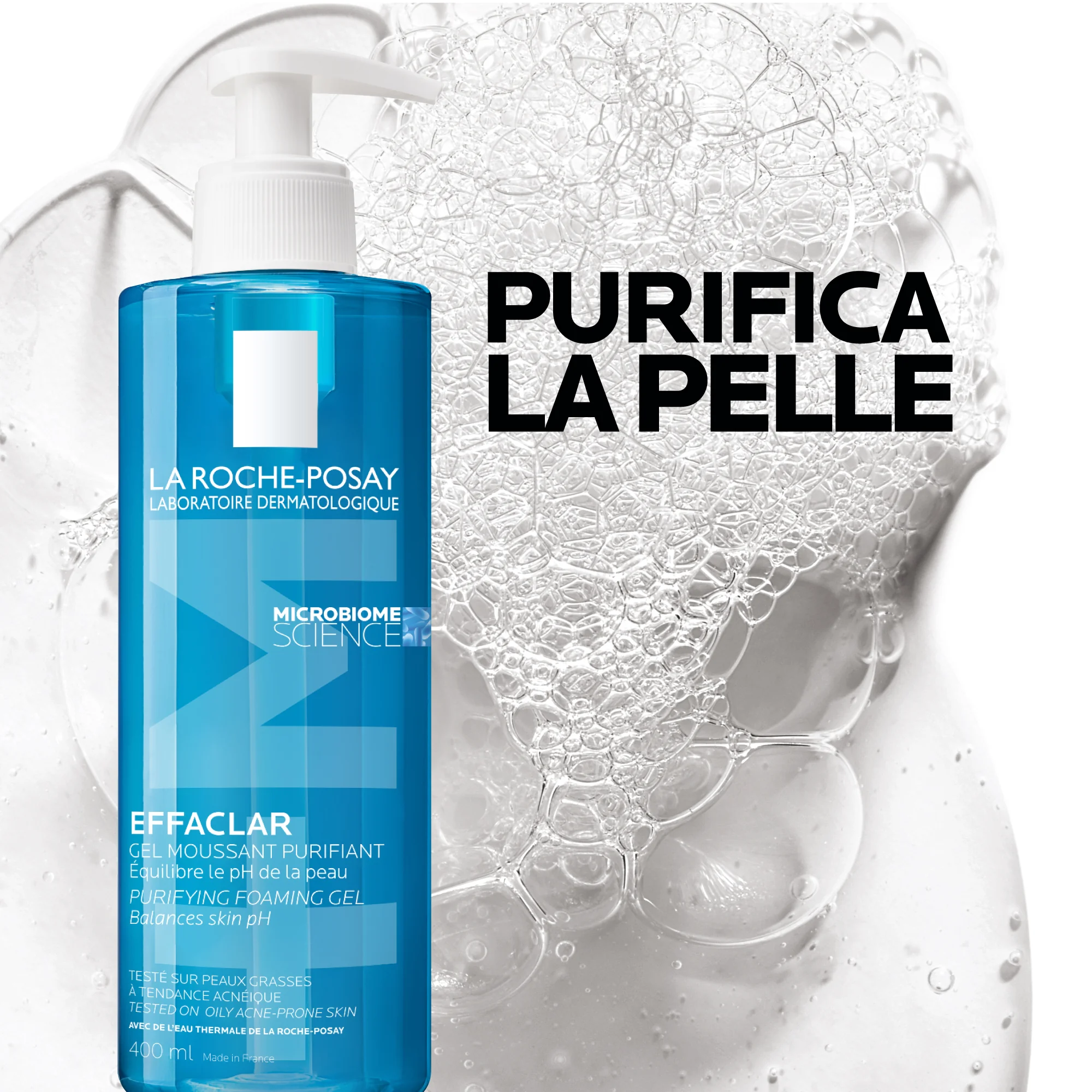 La Roche Posay Effaclar Gel Anti-imperfezioni 400 Ml Detergente purificante