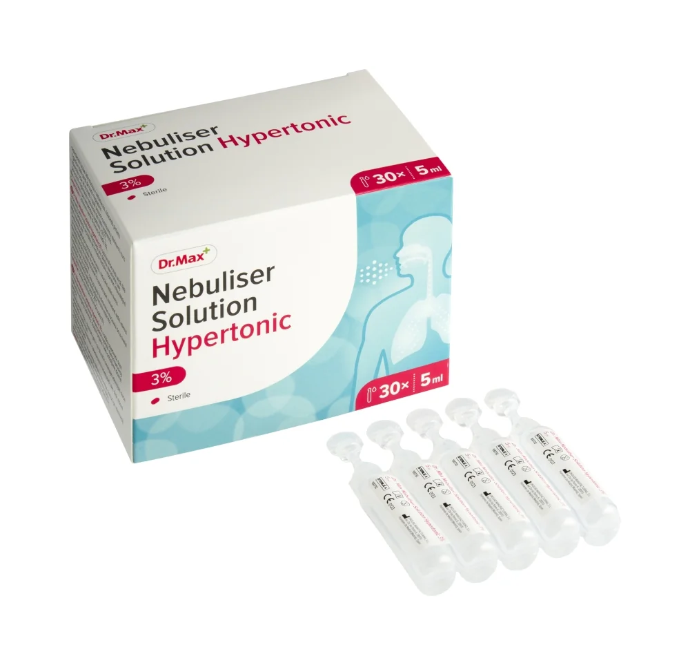Dr. Max Soluzione Ipertonica per Aerosol 30X5 Ml Benessere Vie Aeree