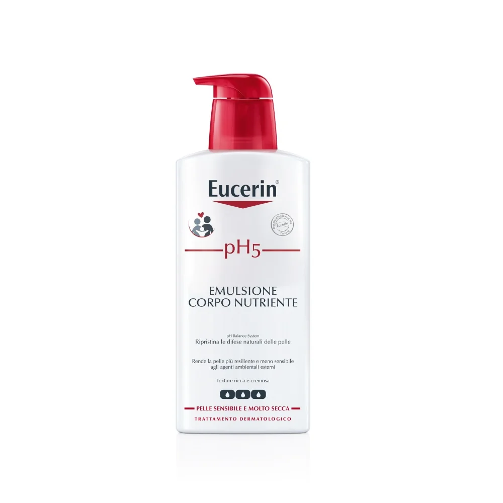 Eucerin Ph5 Emulsione Corpo Nutriente 400 ml Azione Idratante