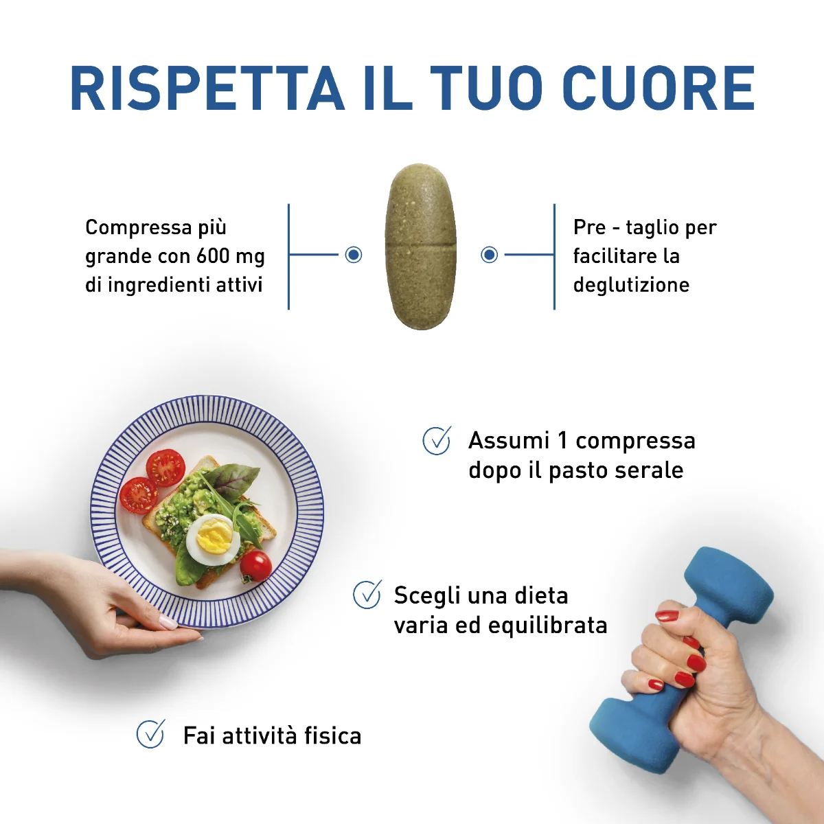 Equilibra Colest Ok 20 Compresse Integratore per il Colesterolo