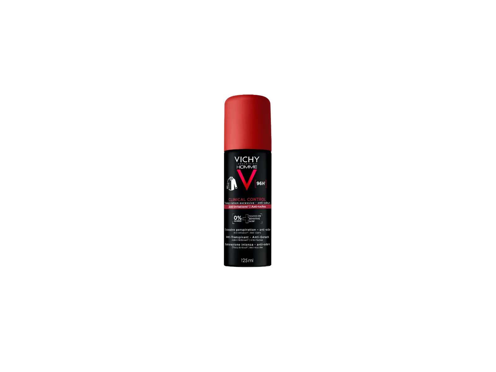 Vichy Homme Clinical Control Aerosol 125 Ml Antitraspirante ipoallergenico