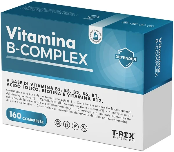 T-Rex Vitamina B Complex 160Cpr