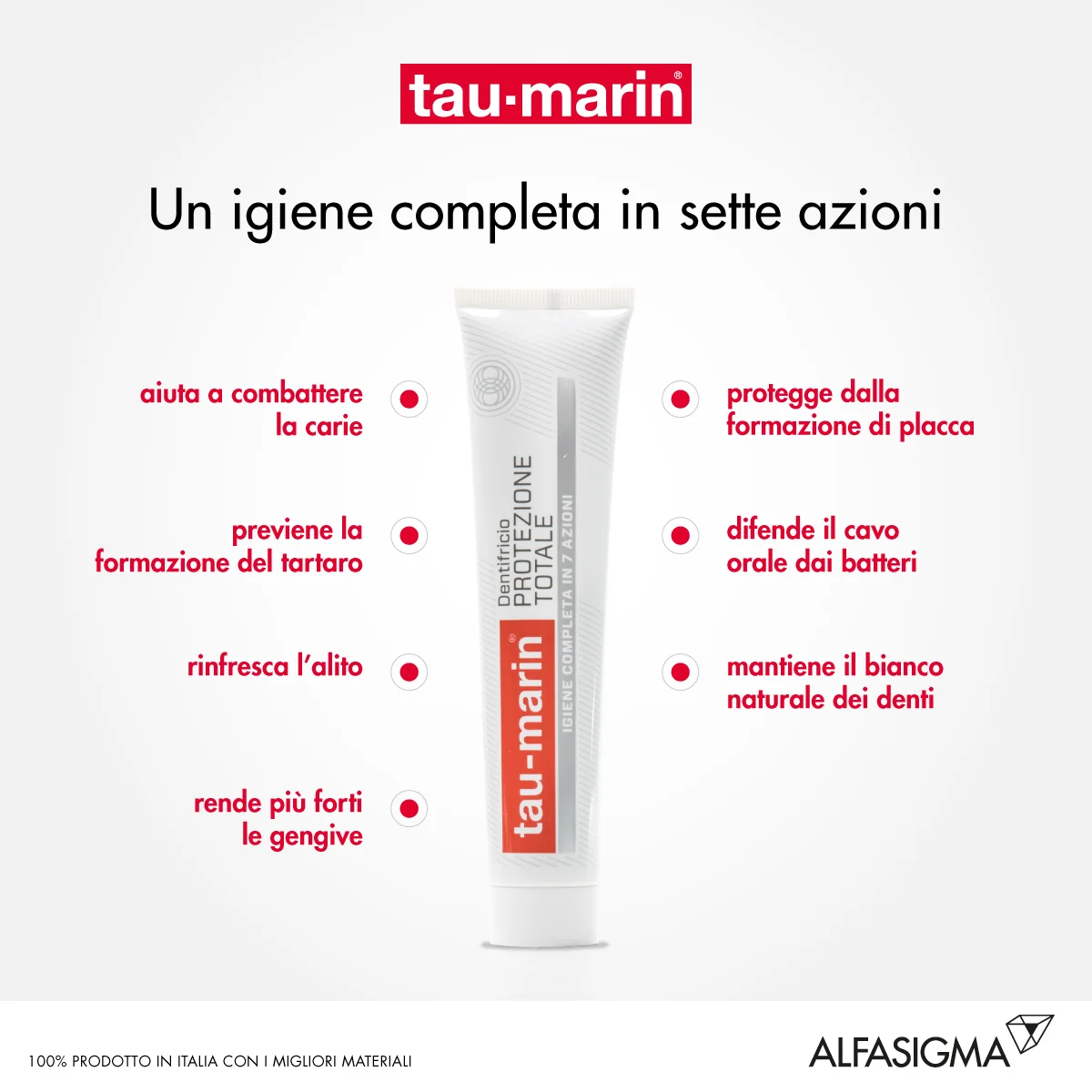 Tau-Marin Dentifricio Protezione Totale 75 ml