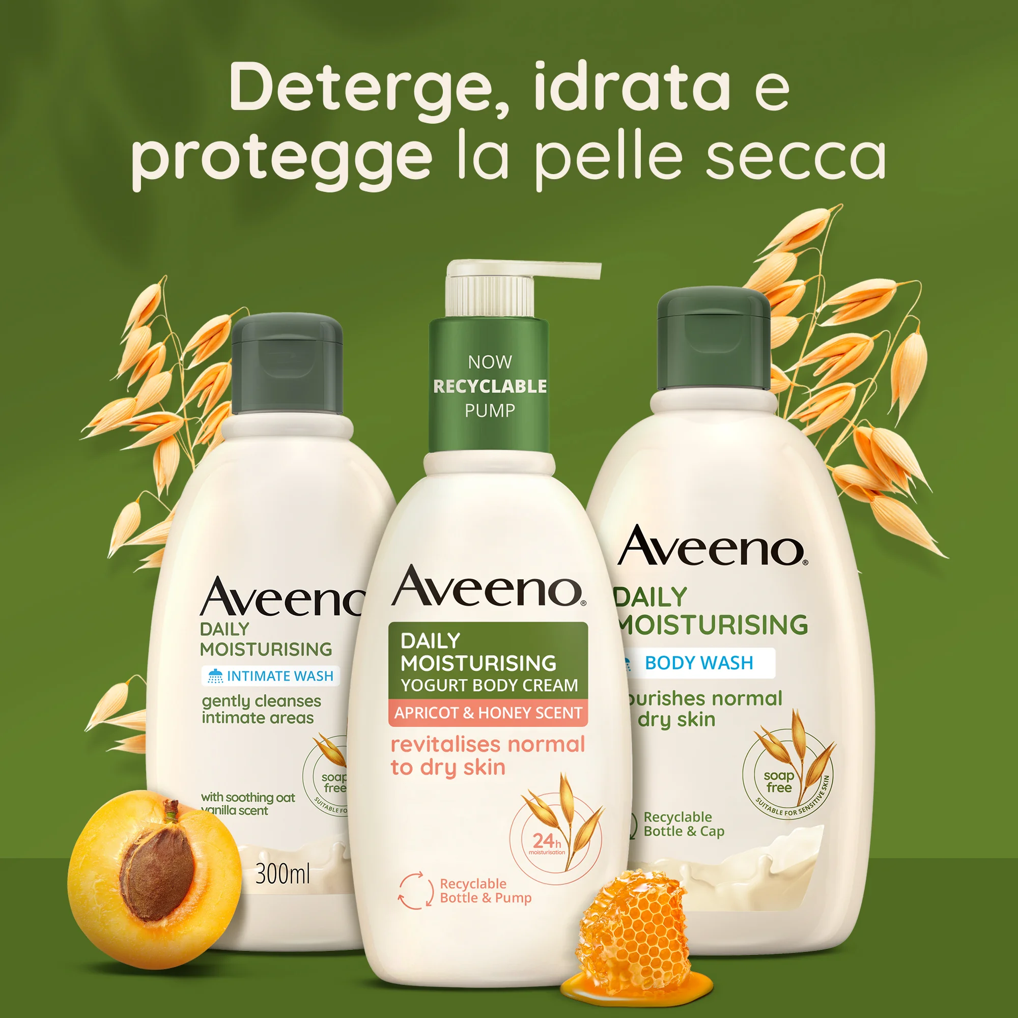 Aveeno Crema Crp Yog Al&M300 Ml Pelle Secca