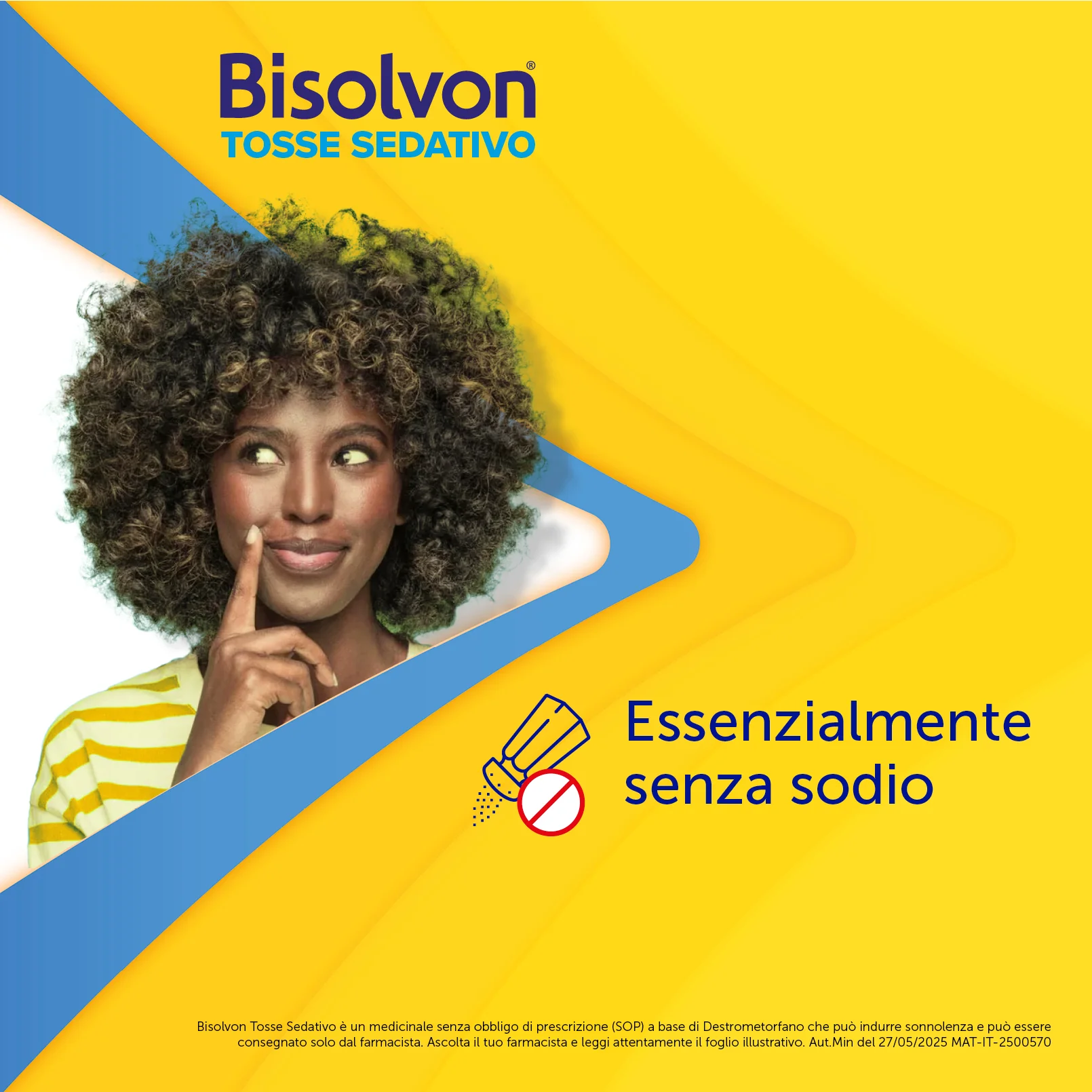 Bisolvon Tosse Sedativo 10,5 mg 20 Pastiglie Gommose Calma la Tosse