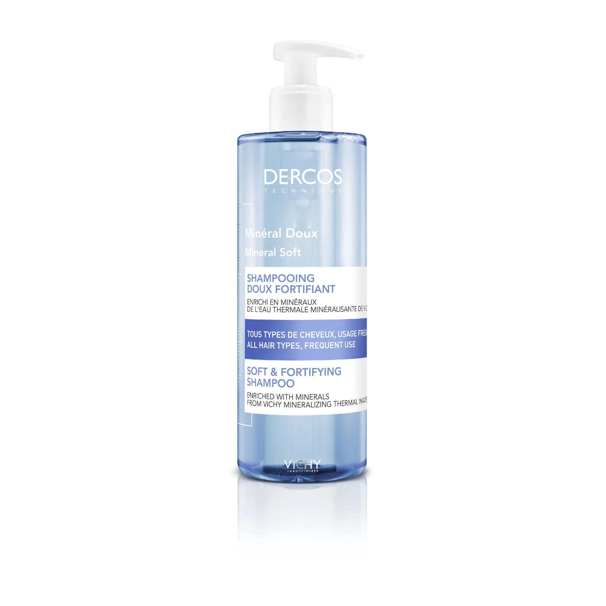 Vichy Dercos Dolcezza Minerale Shampoo 400ml Uso frequente