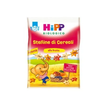 Hipp Bio Stelline Di Cereali 30G Alla Frutta