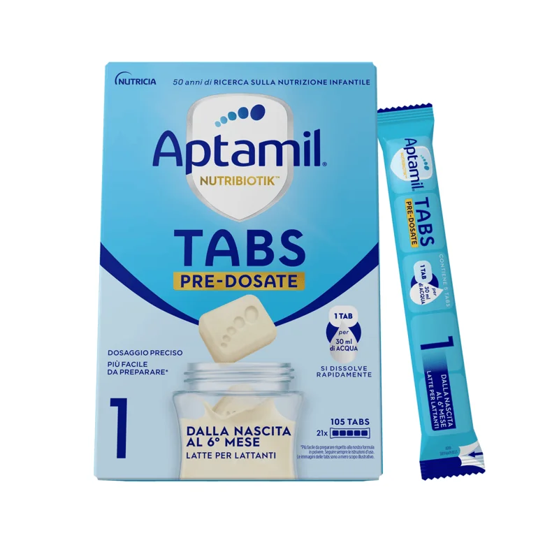 Aptamil Tabs 1 21 Bustine Latte per lattanti pre-dosato