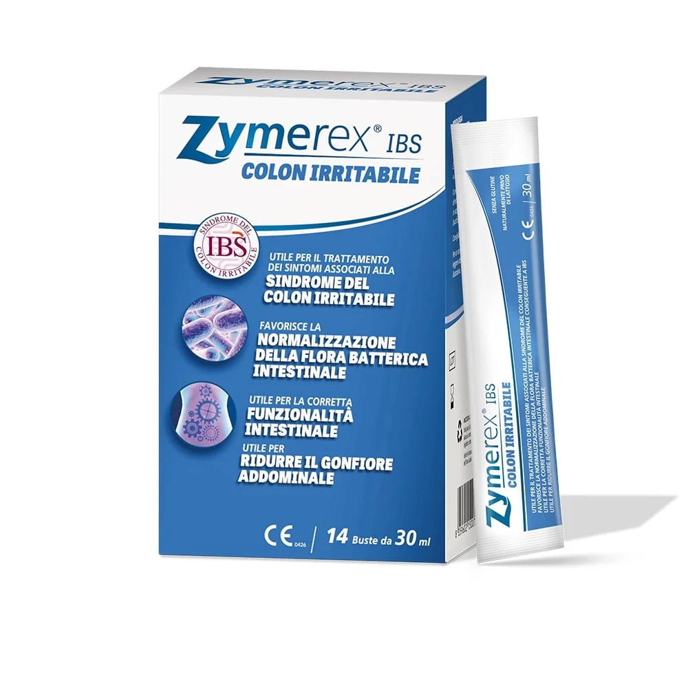 Zymerex Ibs Colon Irritabile 14 Bustine Diarrea e Stipsi