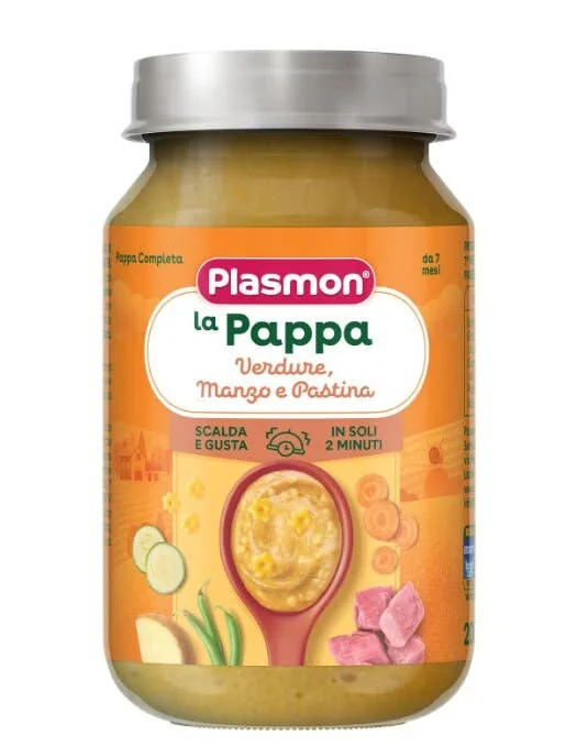 Plasmon La Pappa Verdure Manzo E Pastina 200 G
