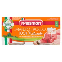 Plasmon Omogeneizzato Pollo E Manzo 2 Vasetti 80 g
