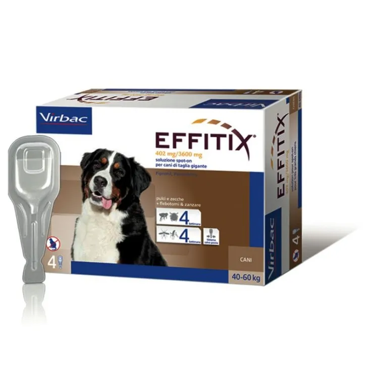 Effitix Spoton Xlarge (40 60Kg) 4 Pipette 