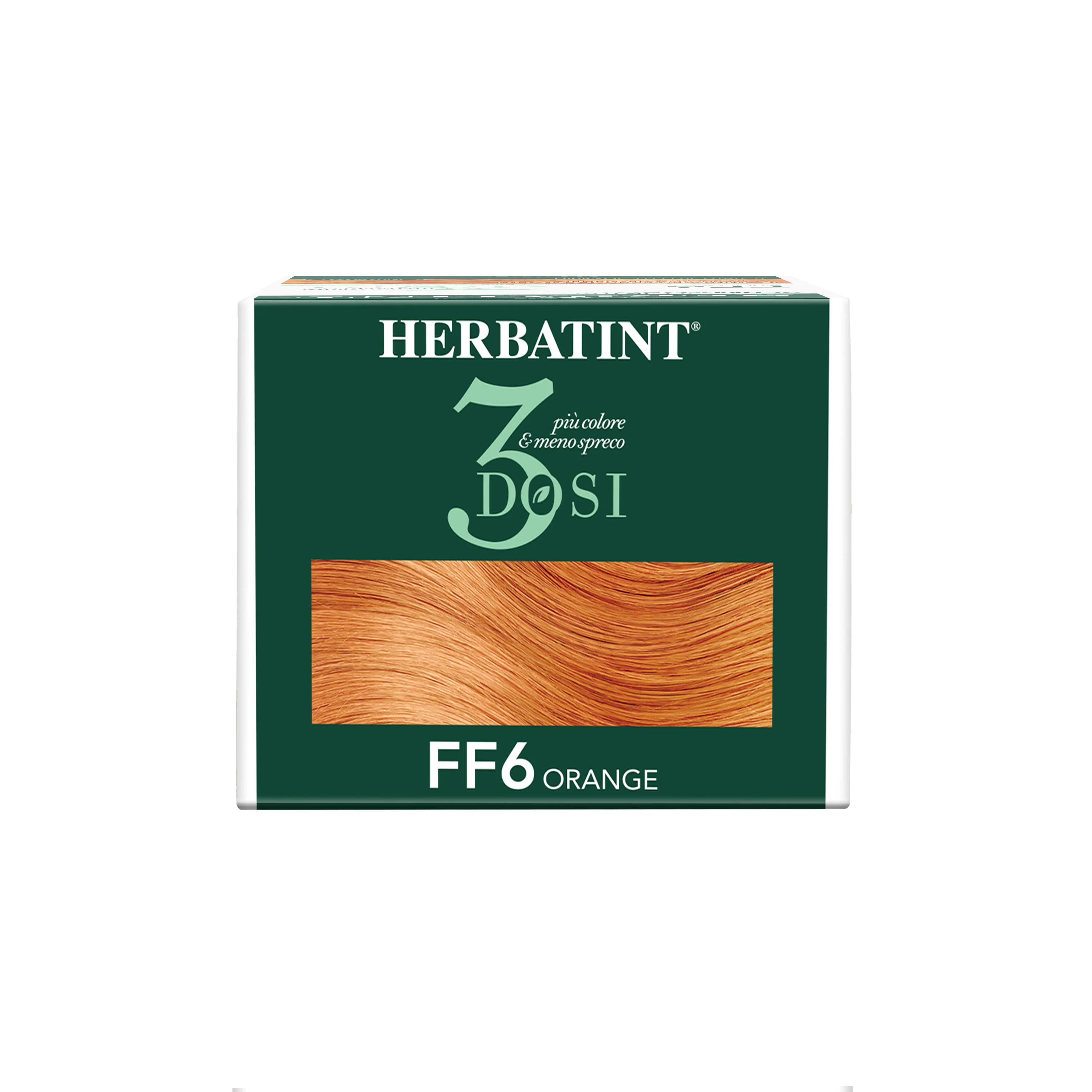 Herbatint Gel Colorante Permanente 3Dosi Ff6 300 Ml 100% Copertura Capelli Bianchi