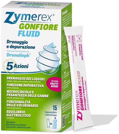 Zymerex Gonfiore Fluid Ro15Bus con Estratti  Naturali