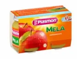 Plasmon Omogeneizzato Mela 2X104 g Alimento per bambini
