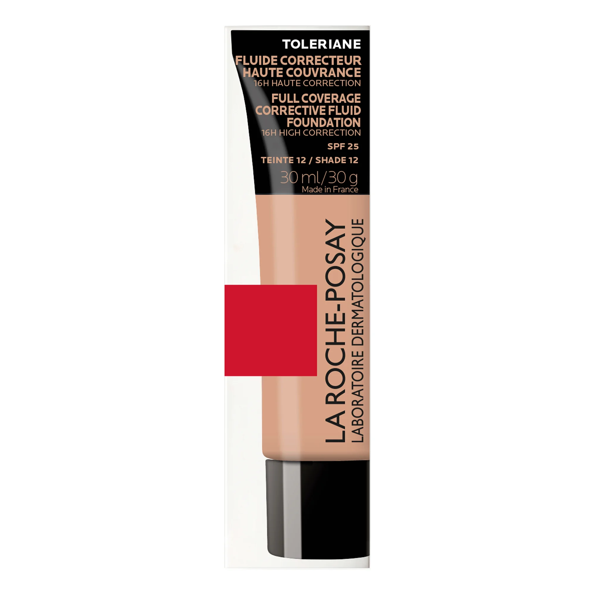 La Roche Posay Toleriane Fondotinta Fluido 12, 30 Ml Correttore alta coprenza
