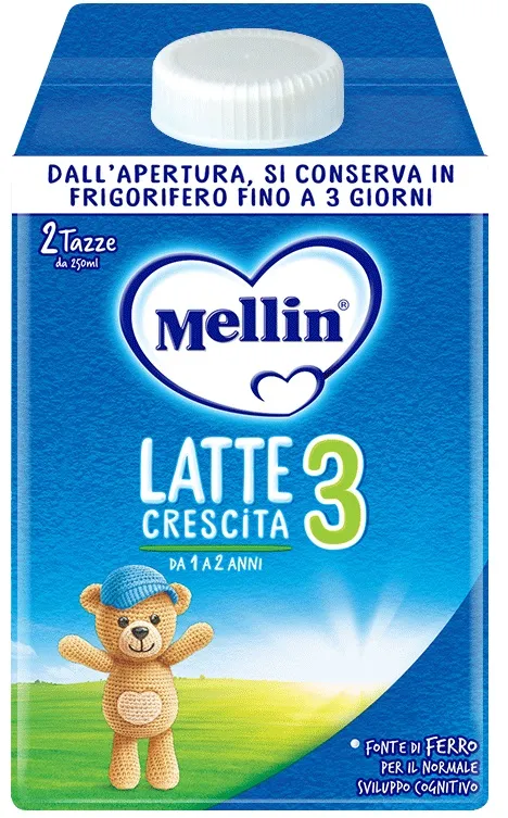 MELLIN 3 LATTE CRESCITA 500 ML