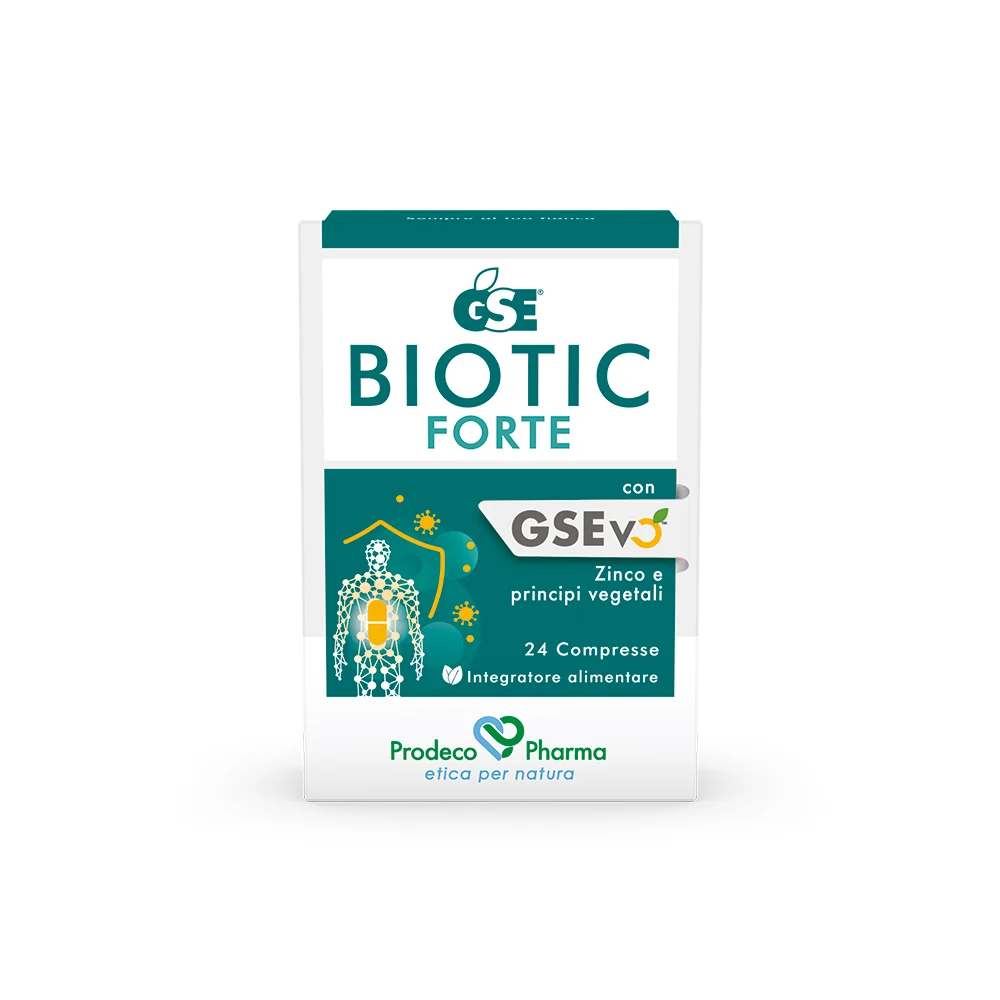 Gse Biotic Forte 24 Compresse Integratore che favorisce le difese immunitarie e l’equilibrio fisiologico