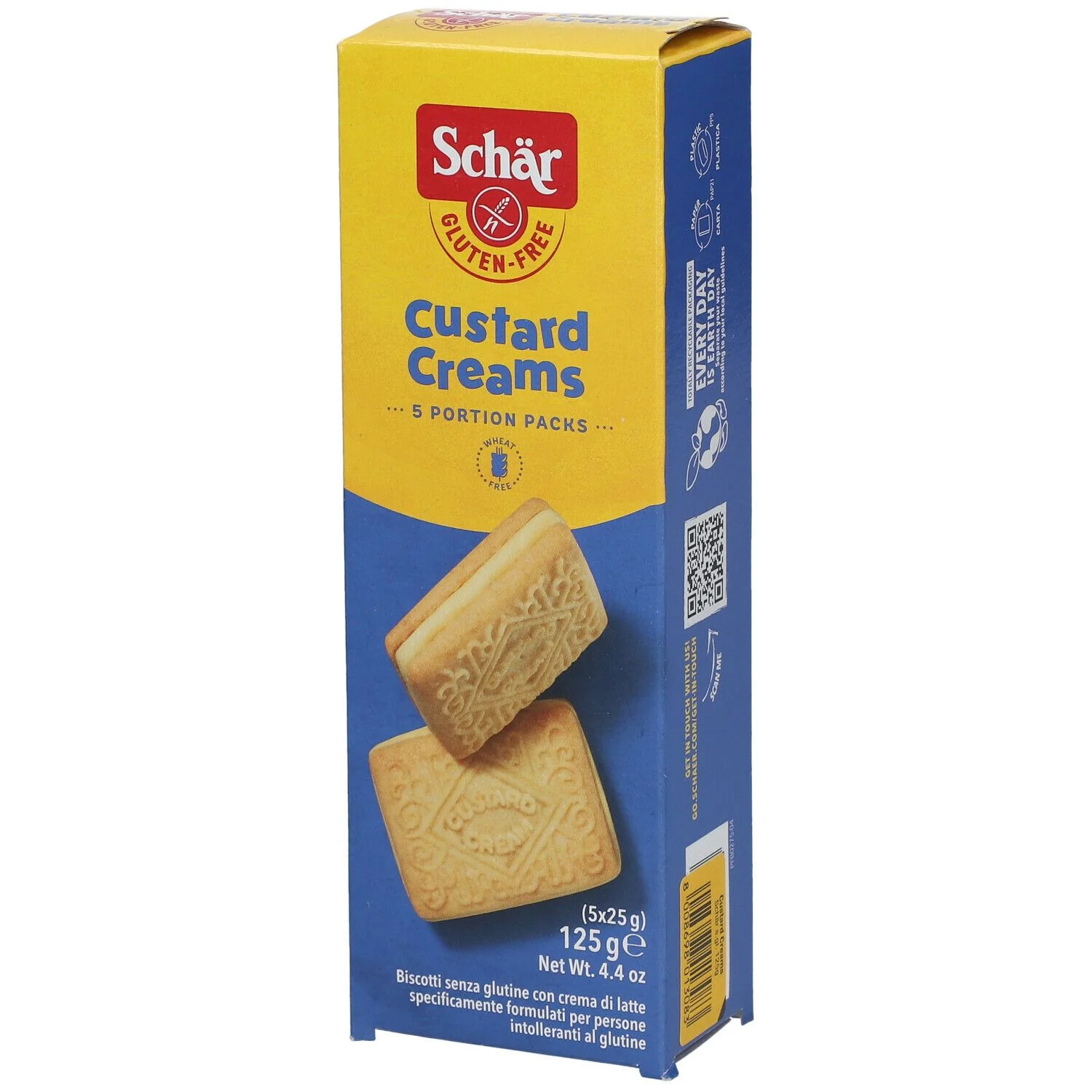 Schar Custard Cream 125 g 