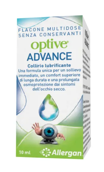 Optive Advance Soluzione Oftalmica Collirio lubrificante 10ml