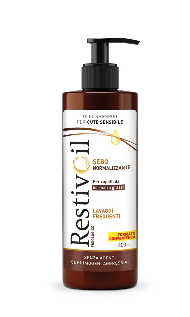 RestivOil Fisiologico 400 ml Shampoo Sebonormalizzante