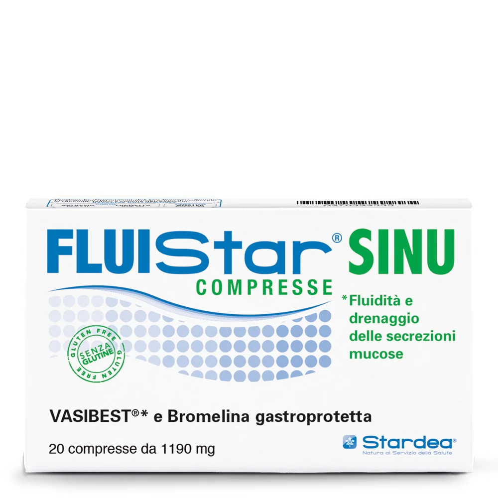 Fluistar Sinu 20 Compresse Drenante