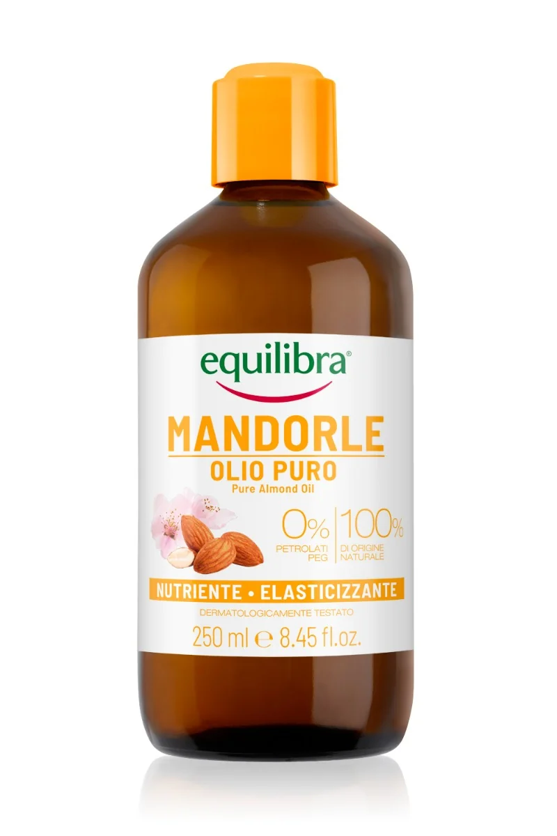 Equilibra Olio Di Mandorle Dolci 250 Ml Nutriente ed elasticizzante