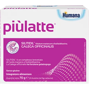 Humana Più Latte 14 Bustine Integratore per Allattamento