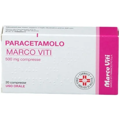 Marco Viti Paracetamolo 500 Mg 20 Pezzi