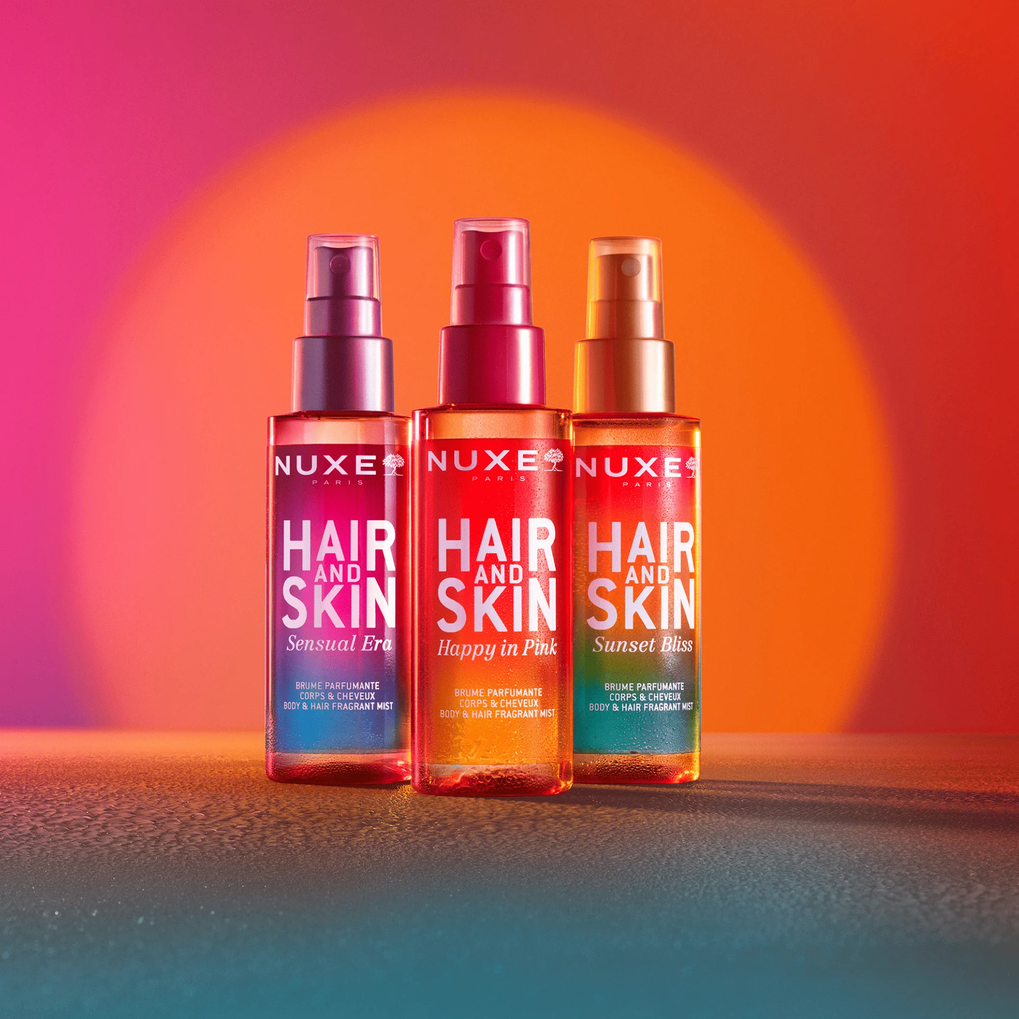 Nuxe Hair & Skin Fragrant Mist Happy In Pink 100 Ml