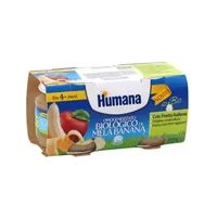Humana Omogeneizzato Mela Banana 2x100 g