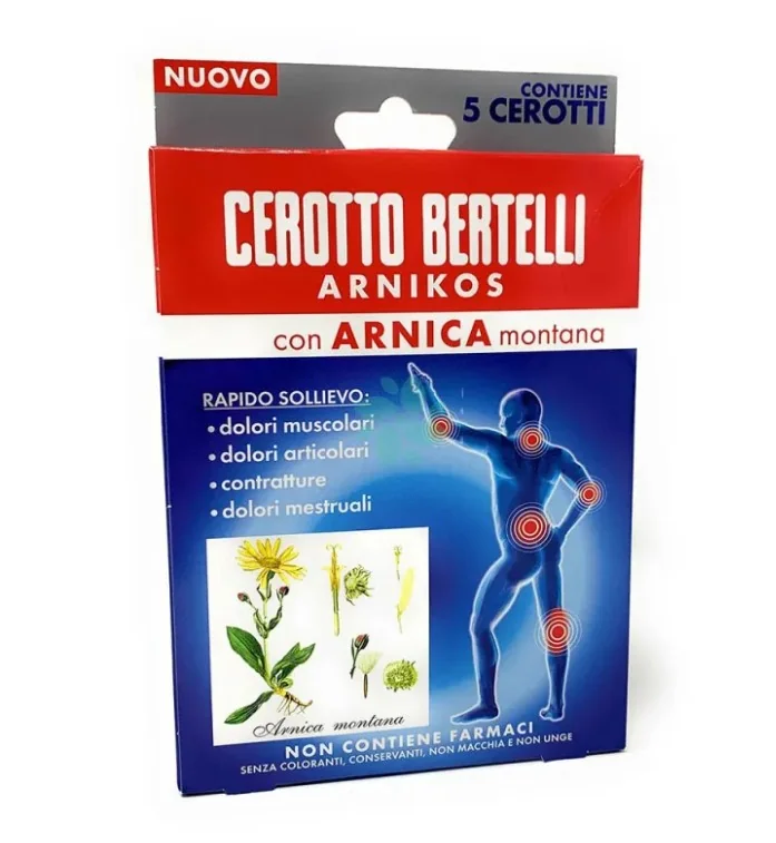 Bertelli Cerotto Arnikos 5 Pezzi