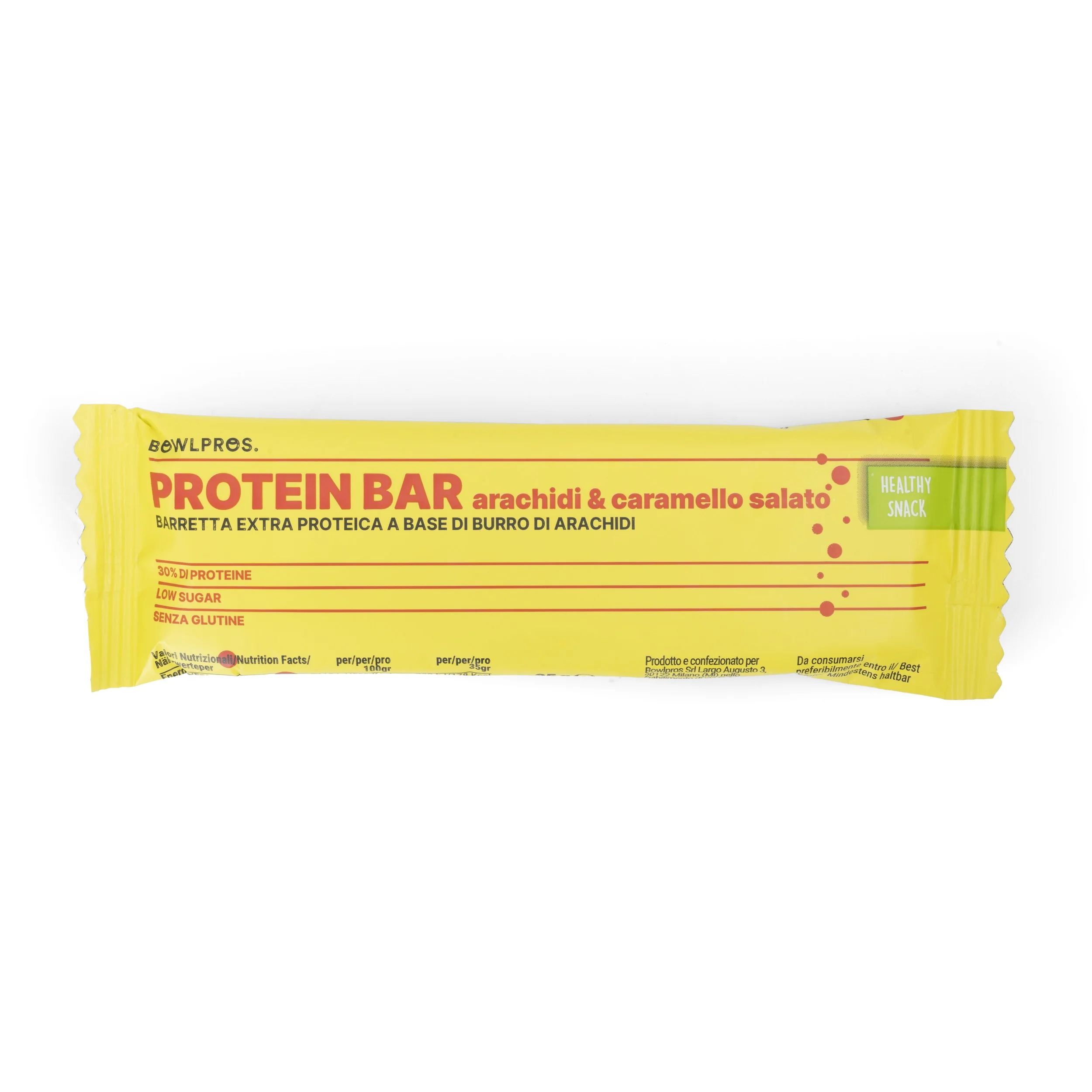 Protein Bar Arach&Caram Sal35G Alto Contenuto Proteico