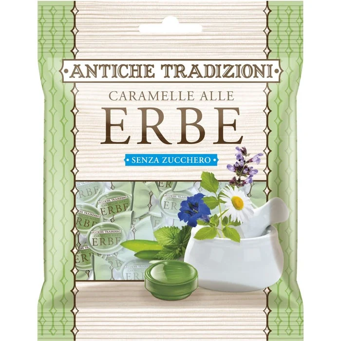 Antiche Tradizioni Caramelle Erbe Bio 60 g Benessere della Gola
