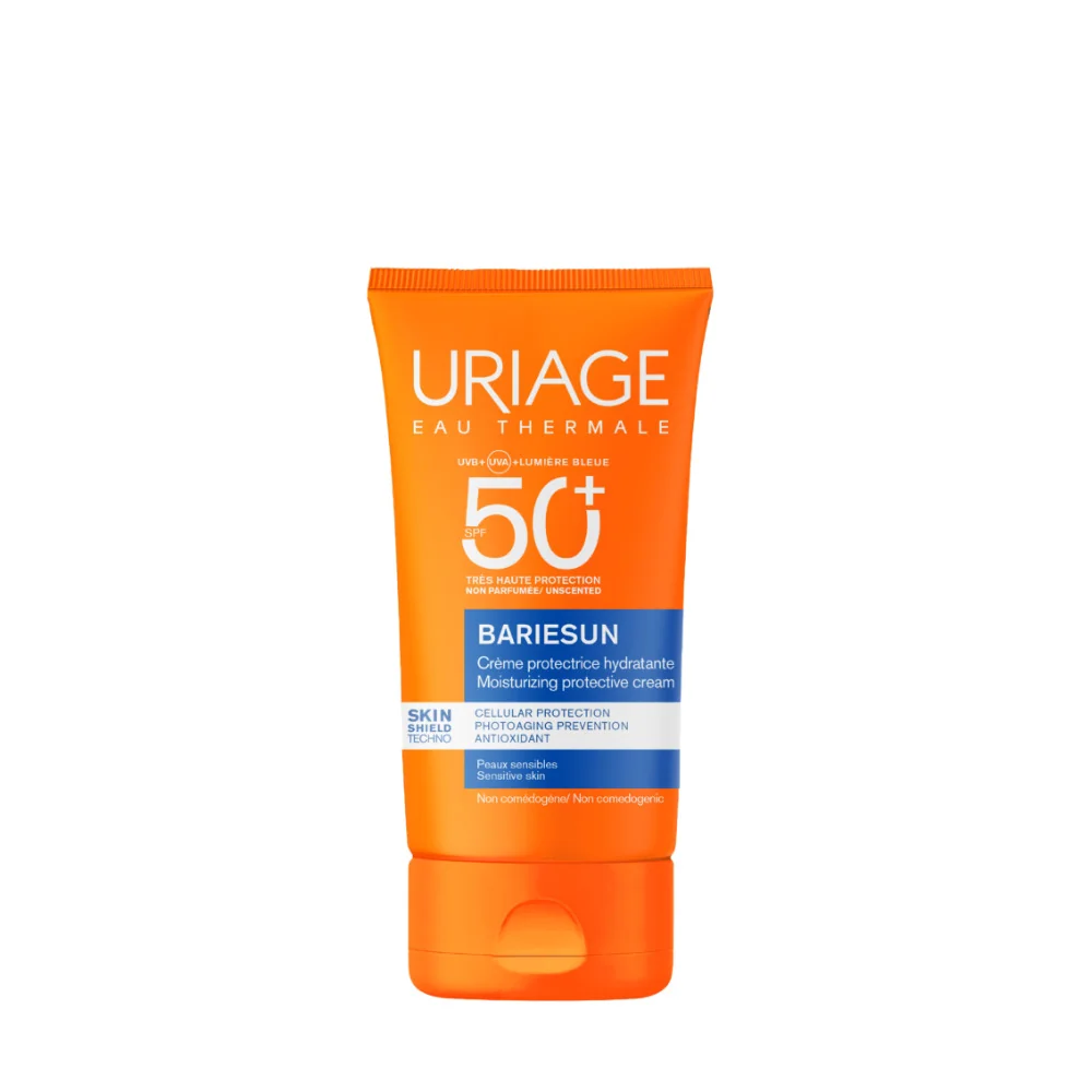 Uriage Eau Thermale Bariesun Spf50+ Creme Protectrice Hydratante Senza Profumo 50 Ml