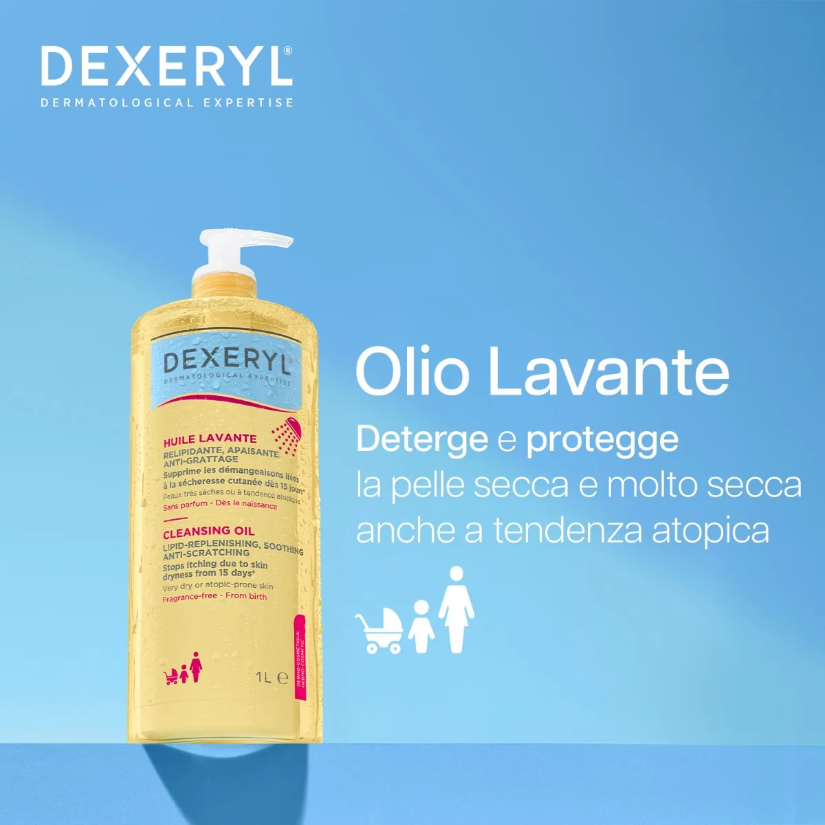 Dexeryl Olio Lavante 1 Litro