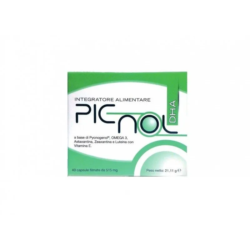 Picnol Dha 40 Capsule Integratore Antiossidante