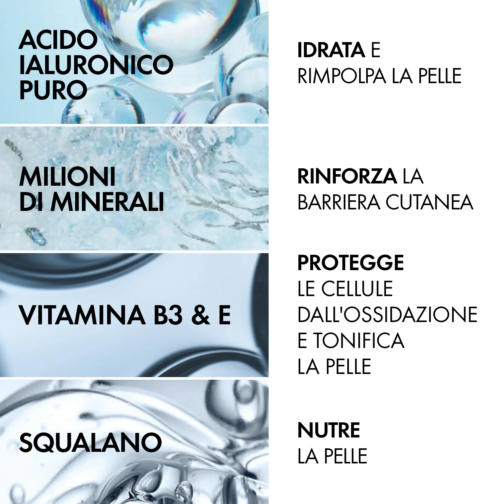 Vichy Minèral 89 Crema Leggera 50 Ml Idratazione profonda 72h per tutti i tipi di pelle