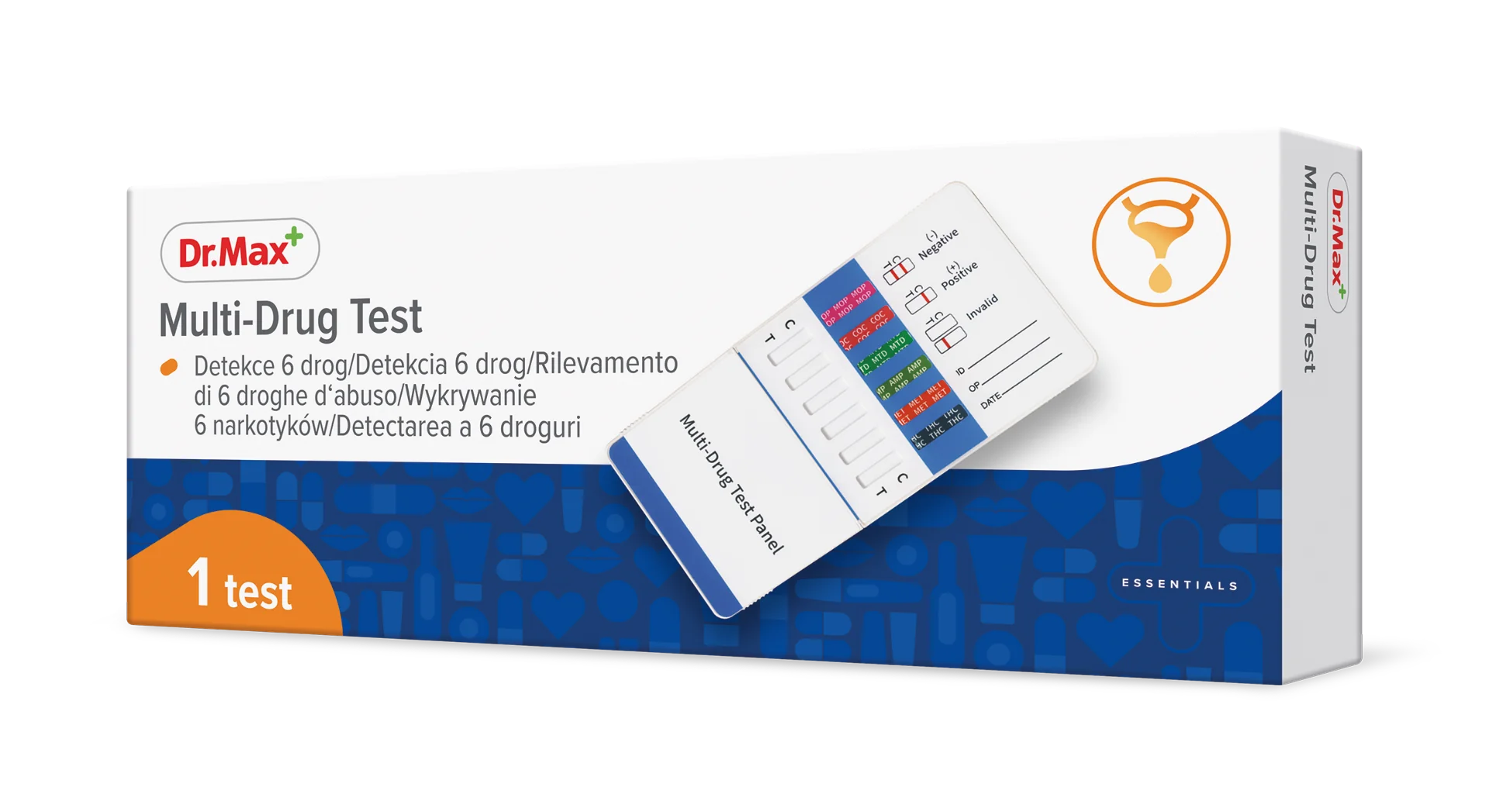 Dr. Max Multi-Droga Test 1 Pezzo Autotest Urine