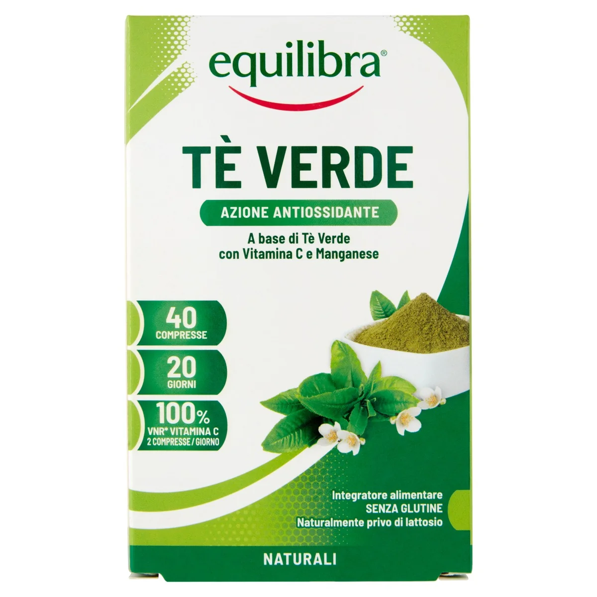 Equilibra Te' Verde 40 Compresse