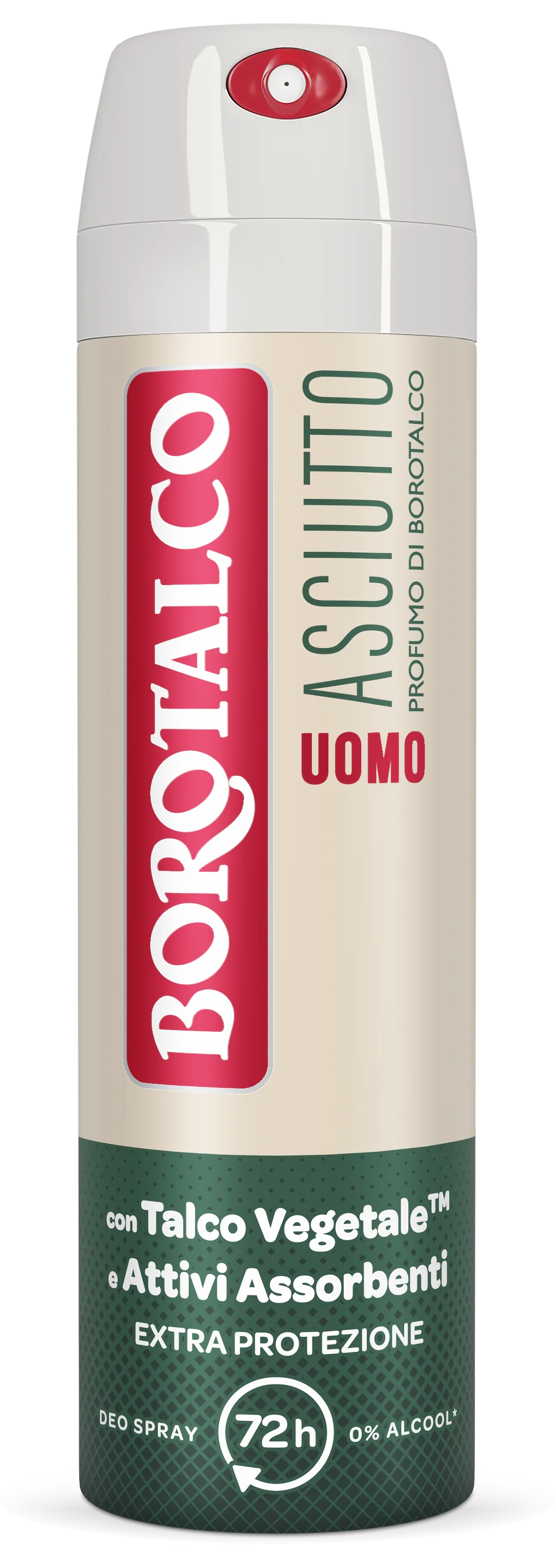 Borotalco Men Deo Spray Asciutto 150 ml Deodorante spray 72h