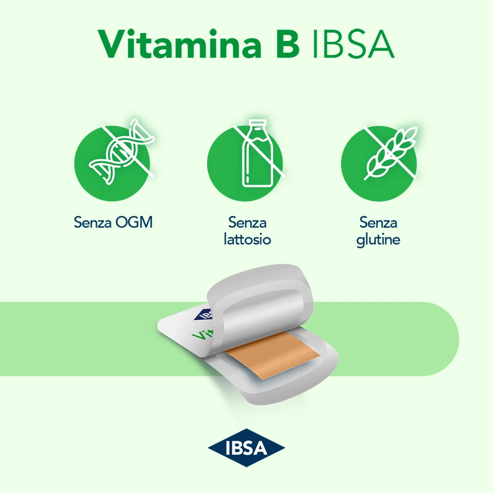 Vitamina B Ibsa 3Film Orali Senza Glutine