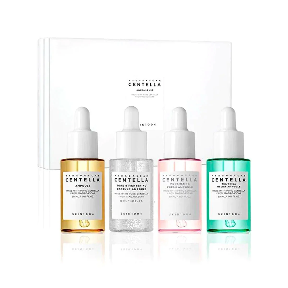 Skin1004 Madagascar Centella Ampoule Kit Sieri Viso