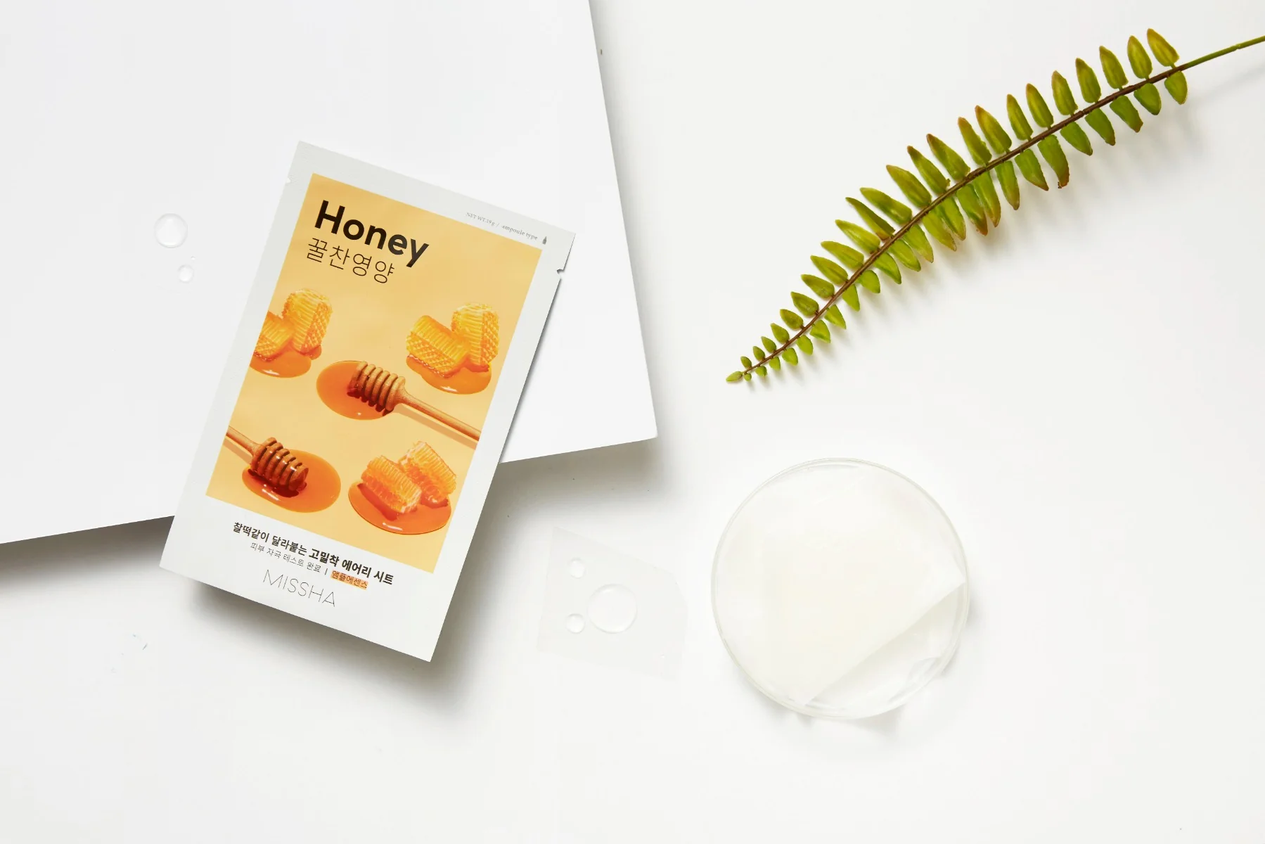 Missha Airy Fit Sheet Mask (Honey) 19 g Maschera in Tessuto