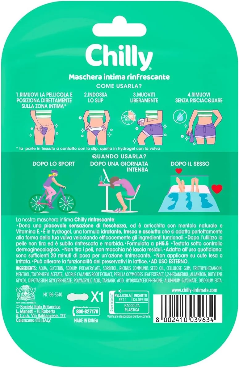 Chilly Maschera Intima Rinfrescante