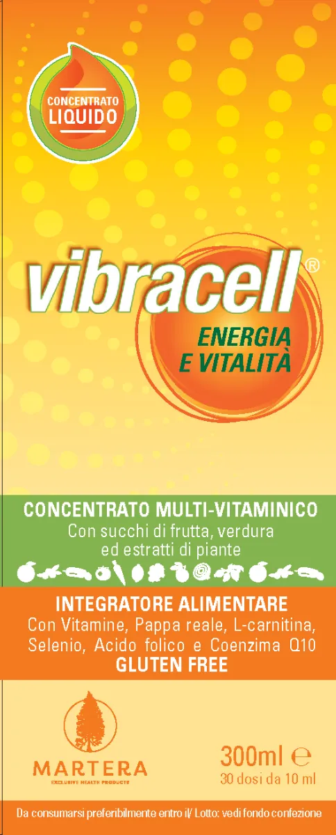 Vibracell 300 ml Sciroppo Multivitaminico